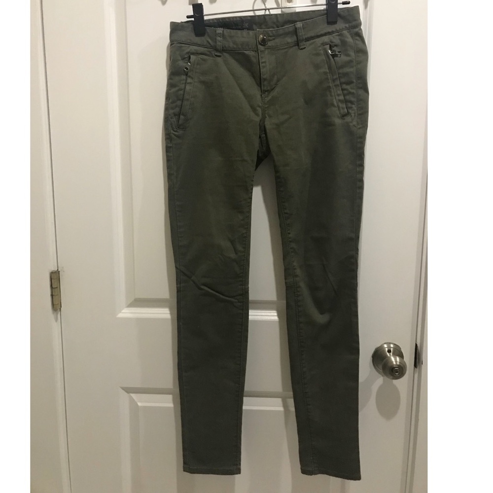 Armani Military green skinny pants